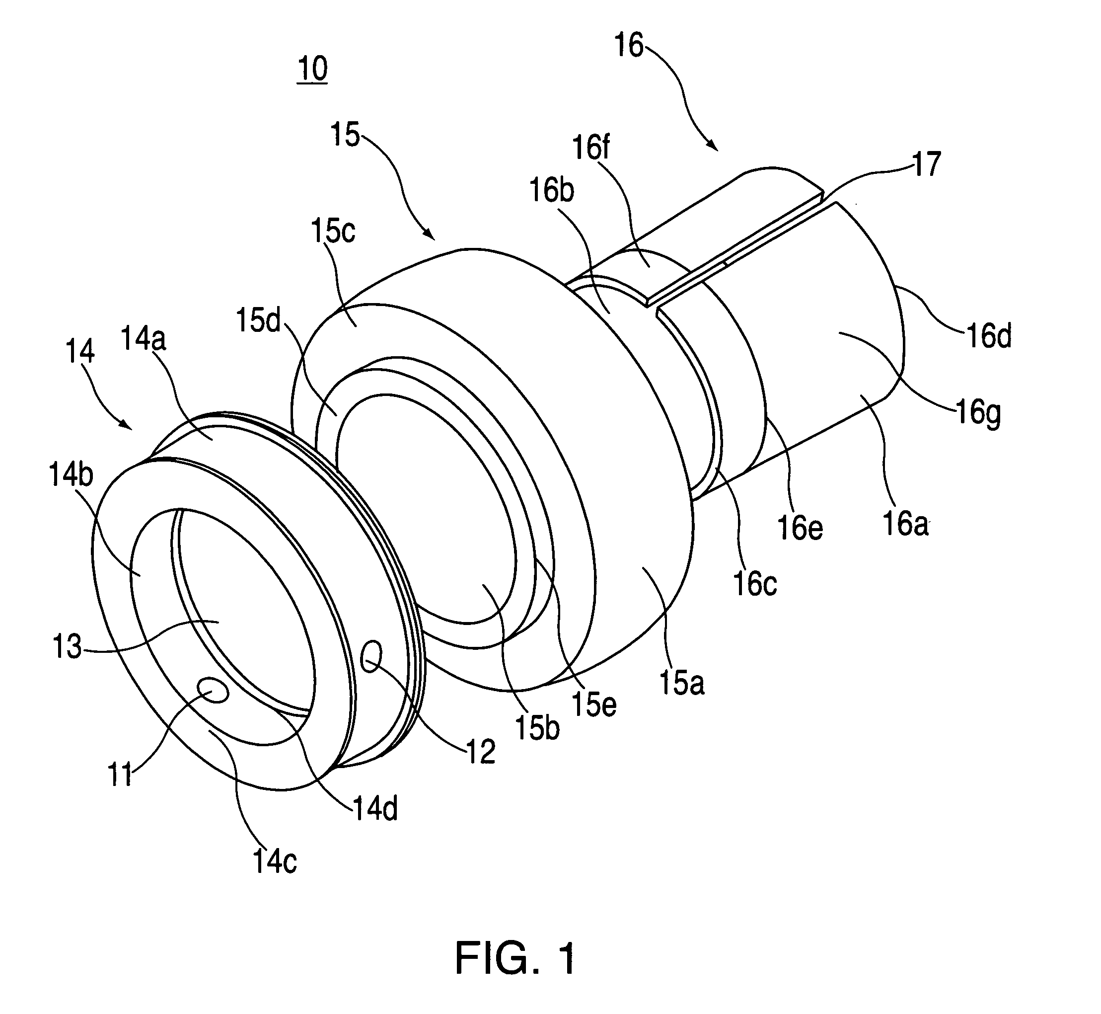 Taper bore bearing assembly