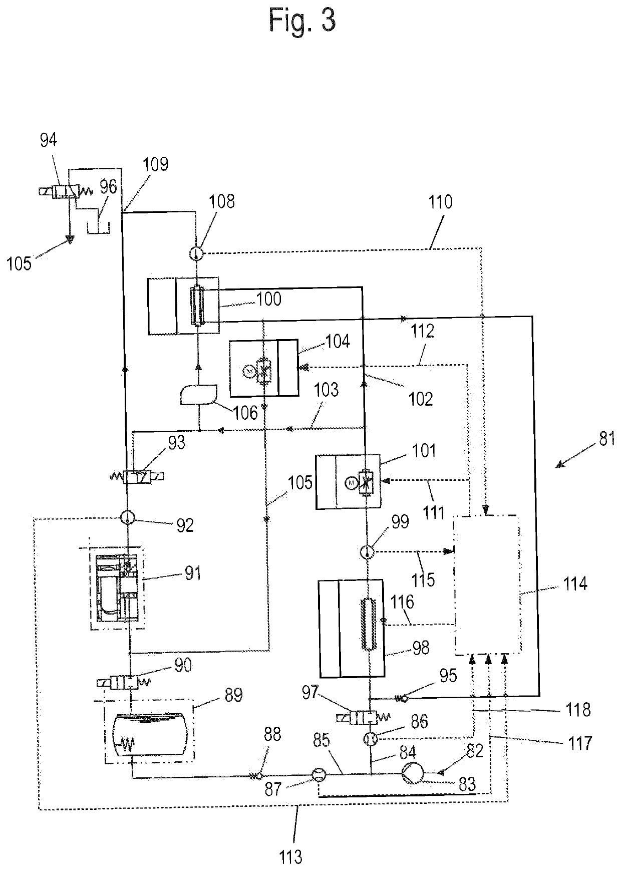 Method for adjusting the dispensing temperature of a caffeinated hot beverage and automatic beverage maker for preparing a caffeinated hot beverage having a specified dispensing temperature