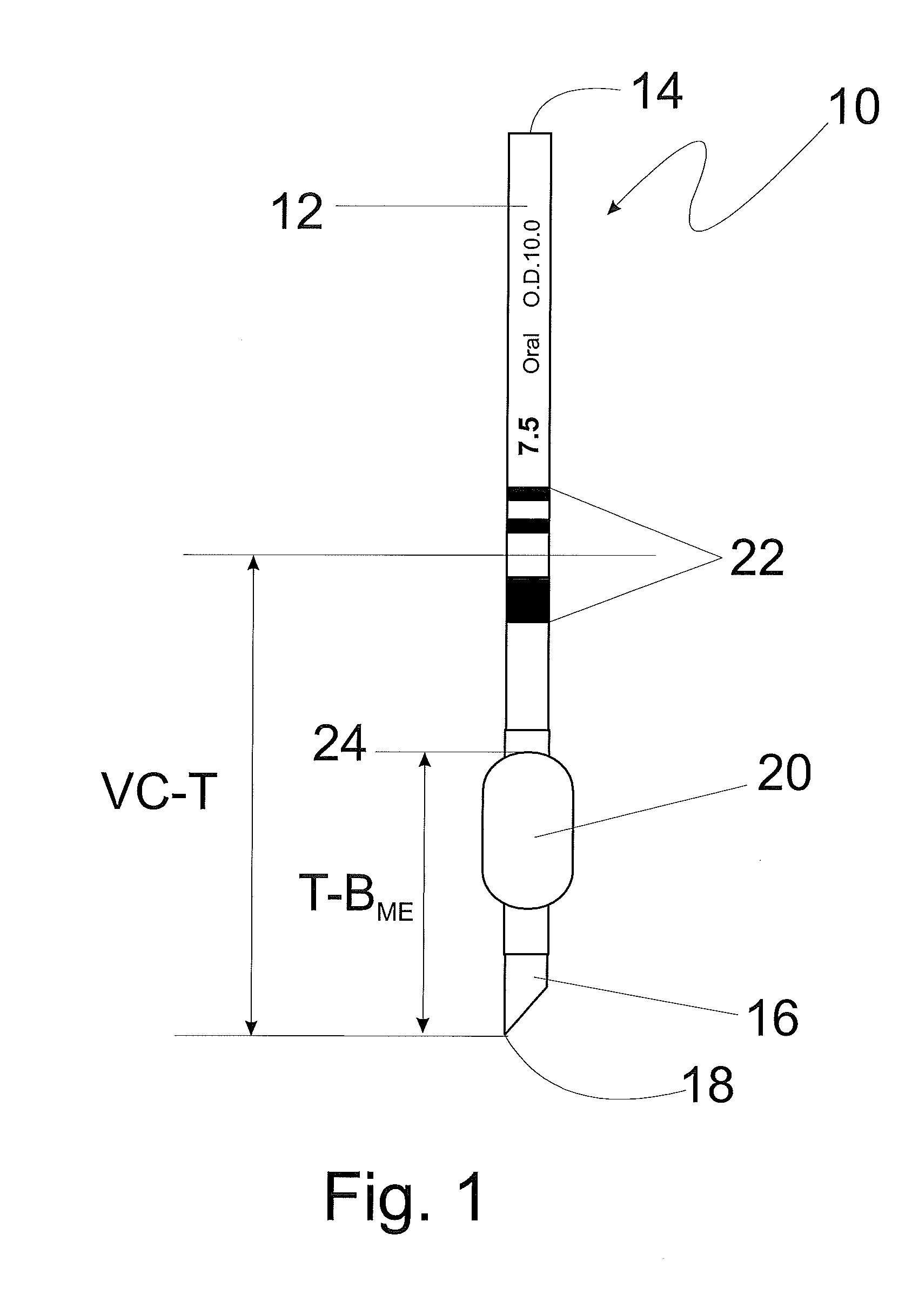Method and apparatus for determining optimal endotracheal tube size