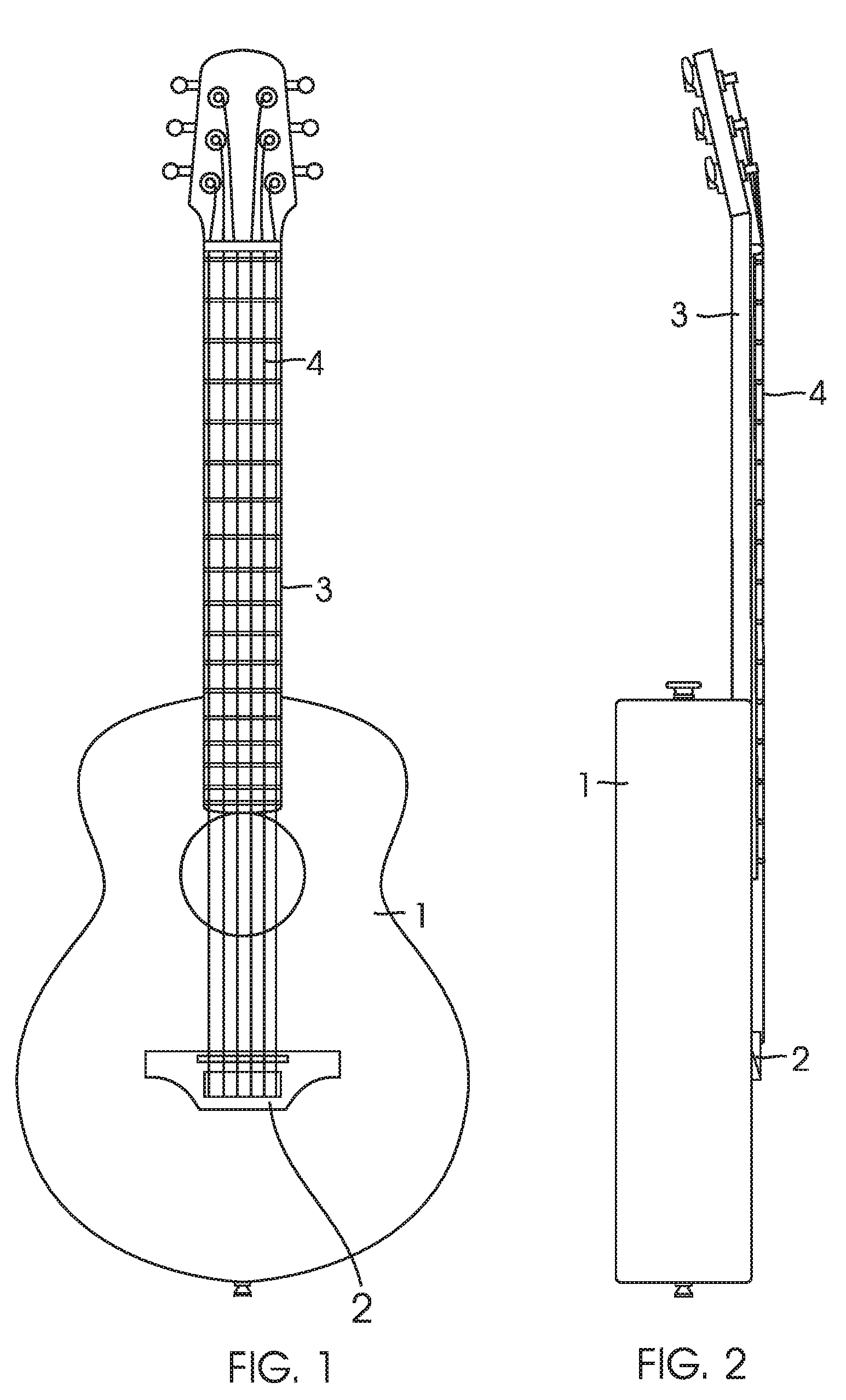 Foldable guitar