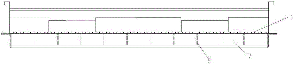 Gravity impurity removing box for grain recleaner screen