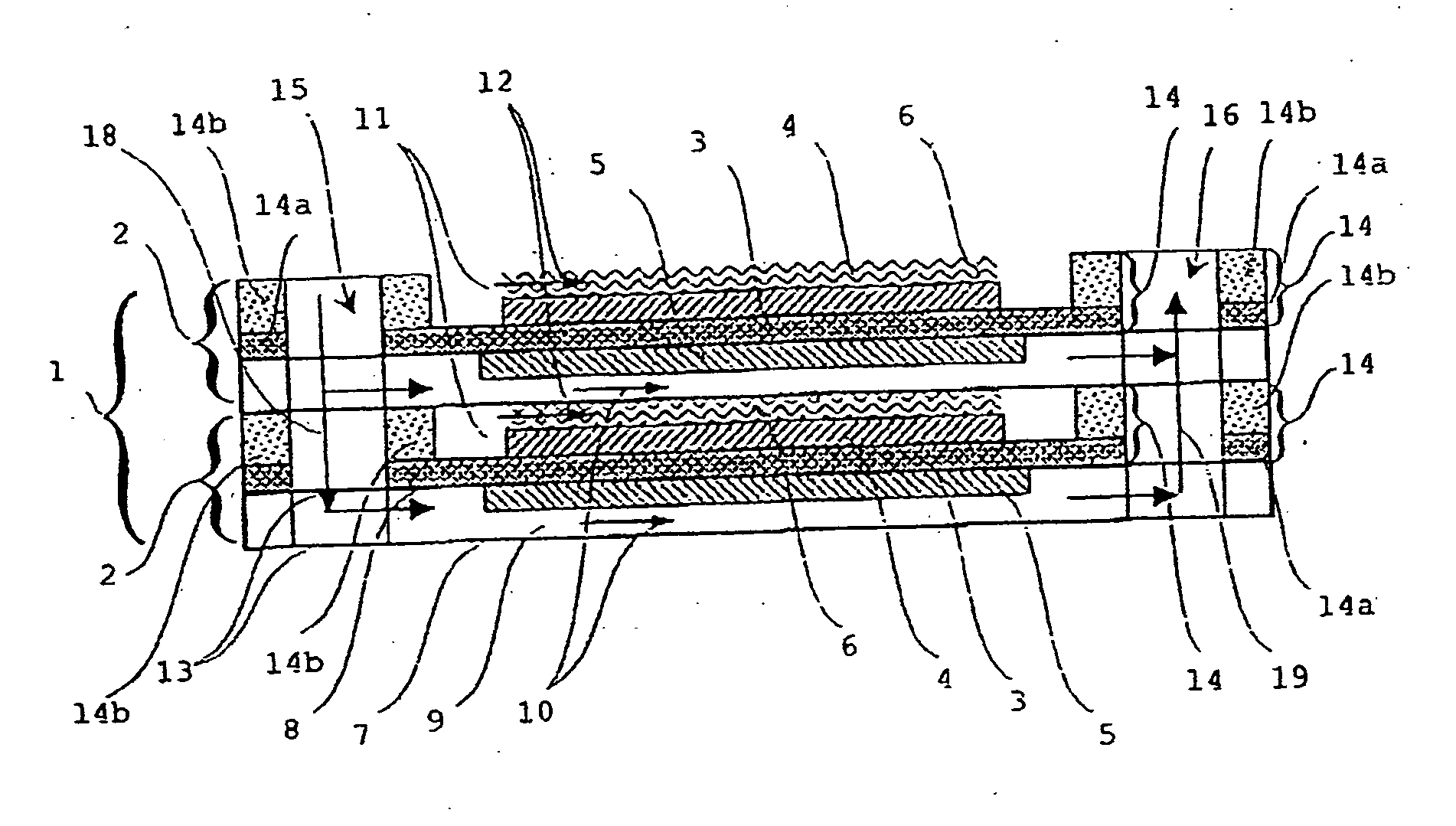 Sealing structure for a fuel cell, as well as a method for producing it, and a fuel cell with the sealing structure