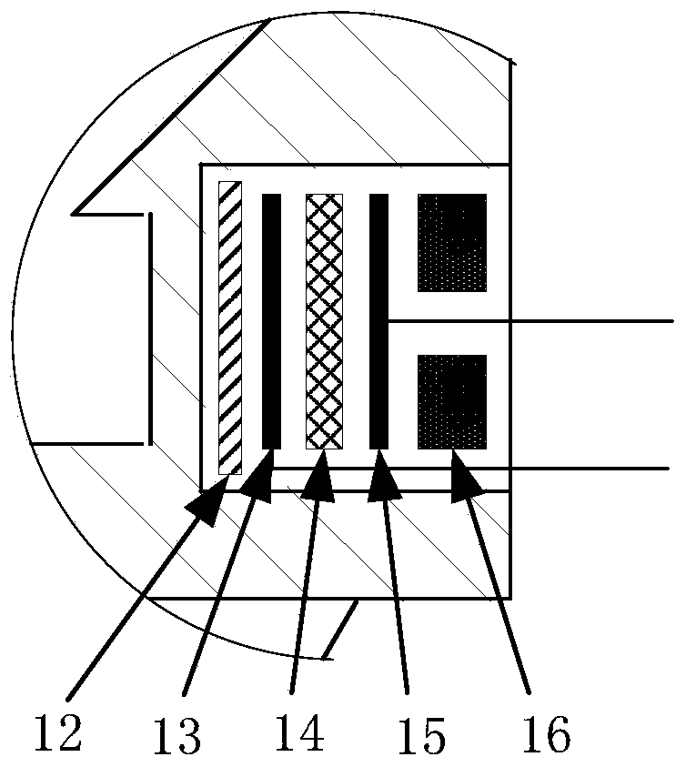 Ultrasonic transducer installation structure and ultrasonic flowmeter