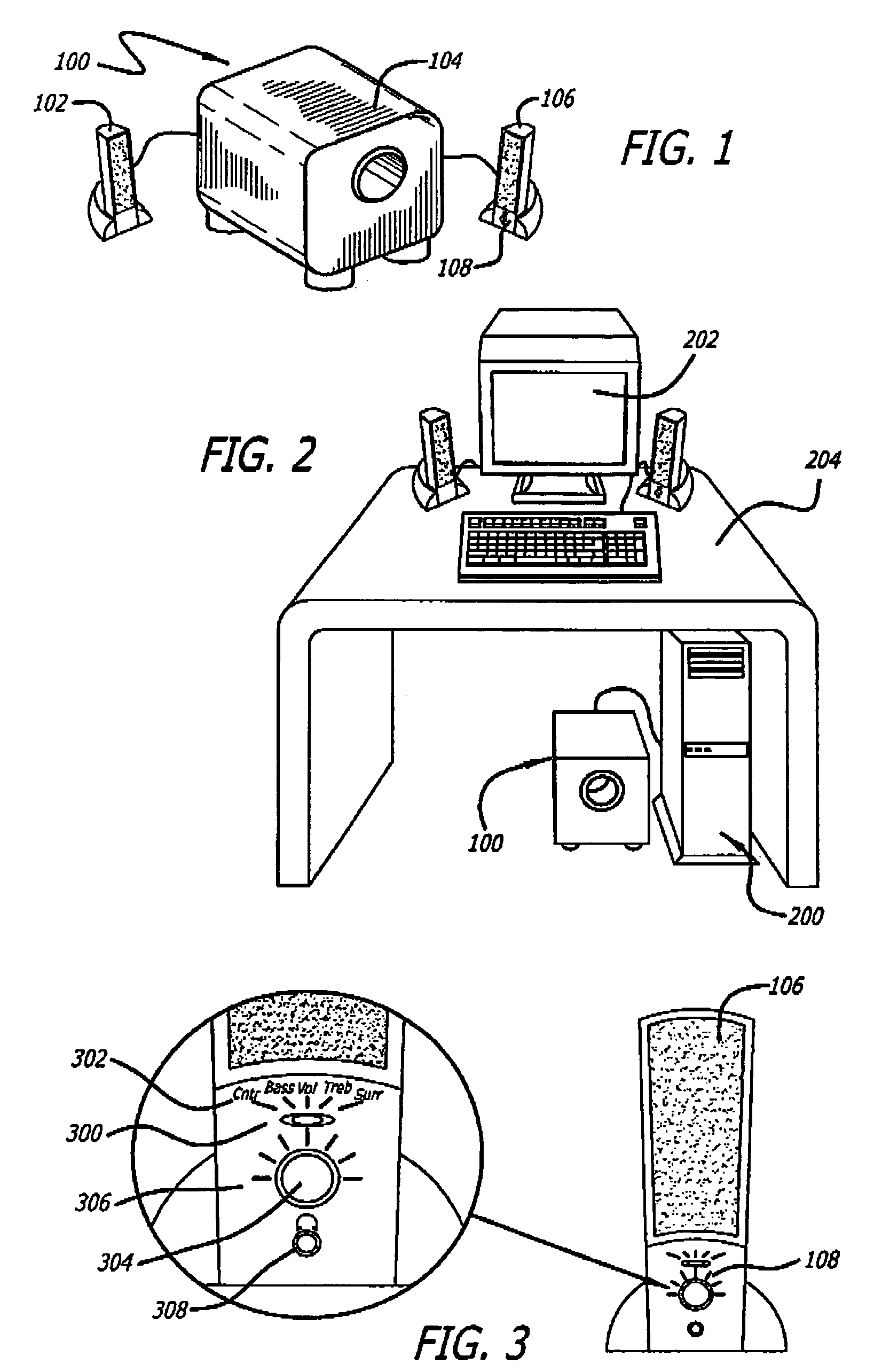 Audio system for minimizing the chance that high power audio signals may be directed to a headphone jack