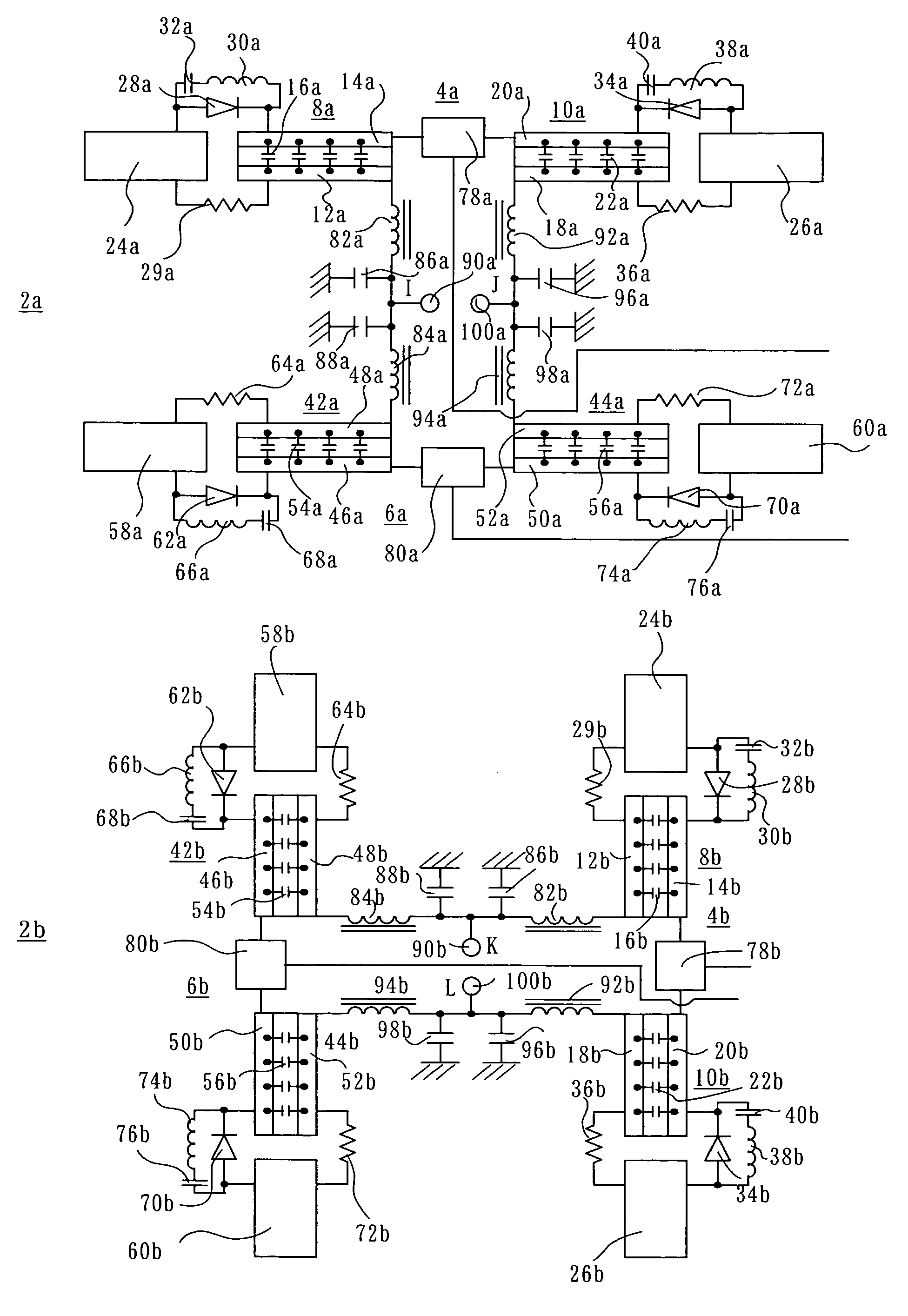 Multiple frequency band antenna and signal receiving system using such antenna