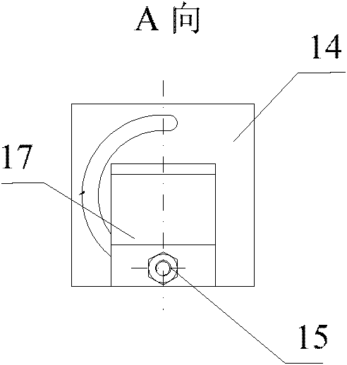 Abrasion in-situ measuring device based on digital image processing and method