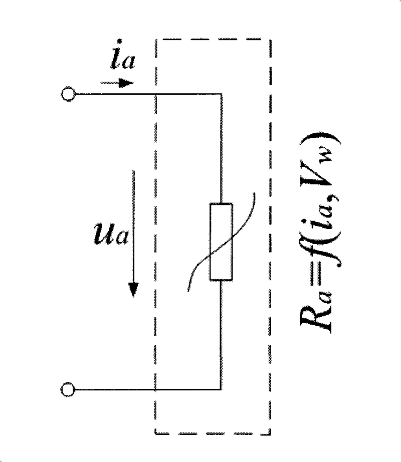 Secondary arc analogue simulation apparatus and method for transmission line