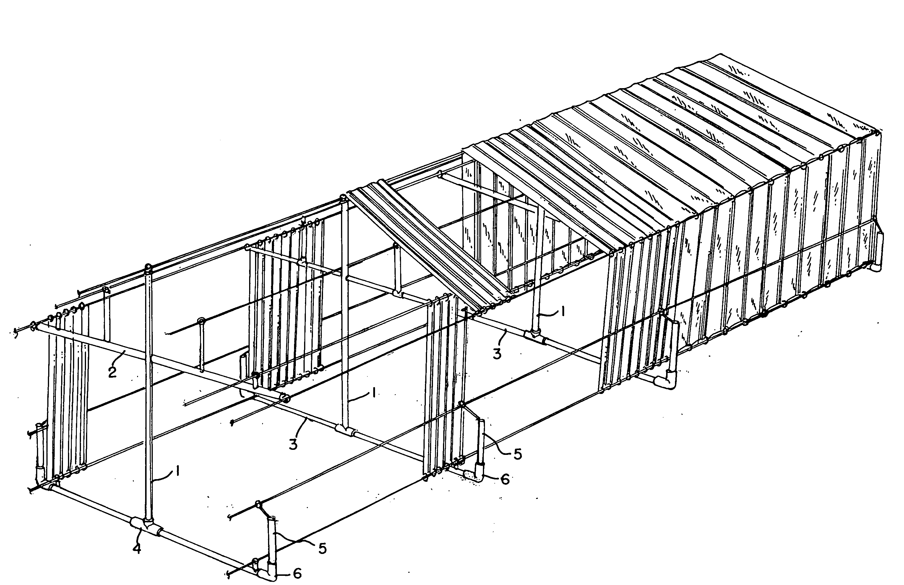 Retractable greenhouse