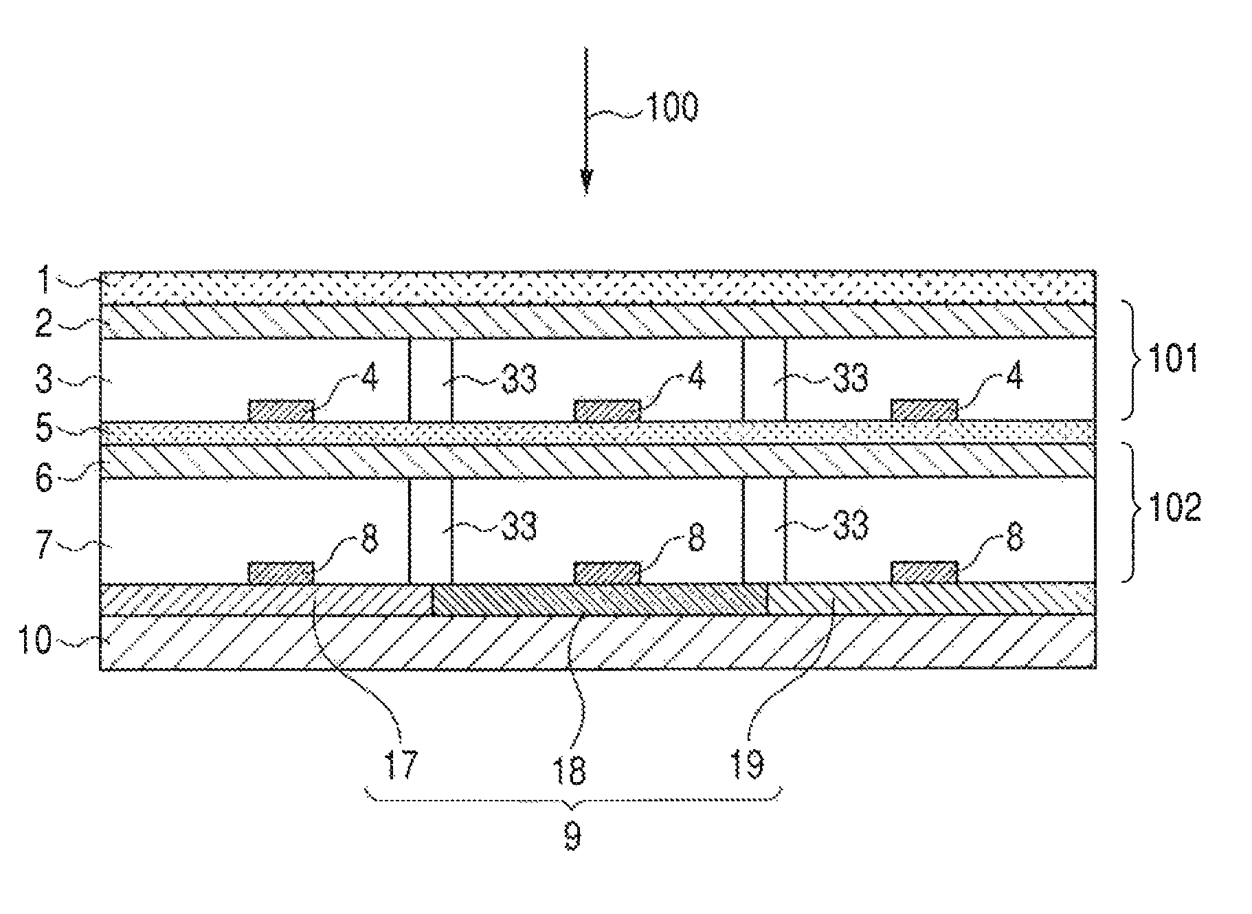 Reflection type display apparatus