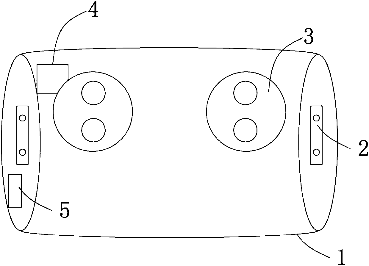 Novel massage pillow