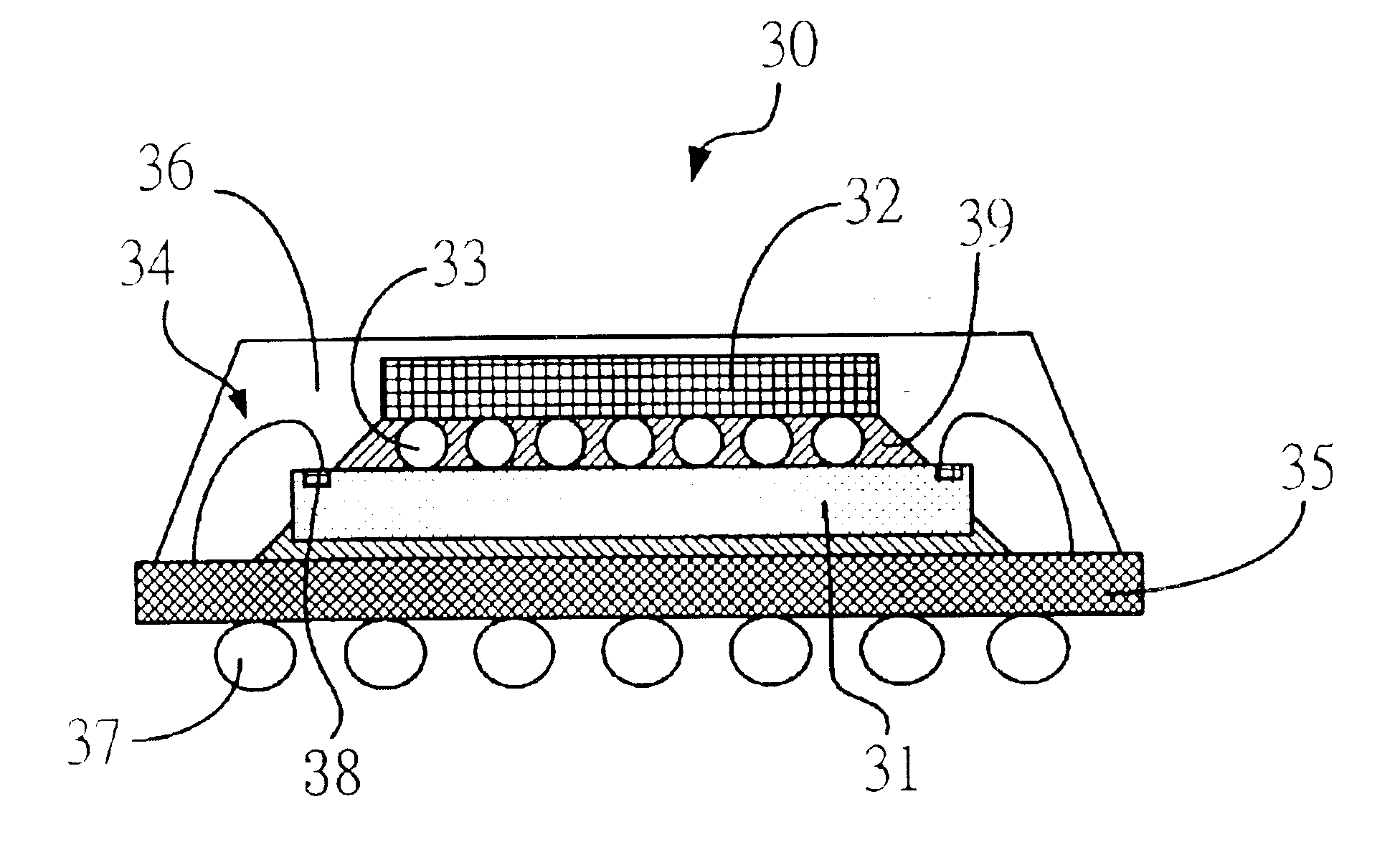 Method of manufacturing multi-chip stacking package