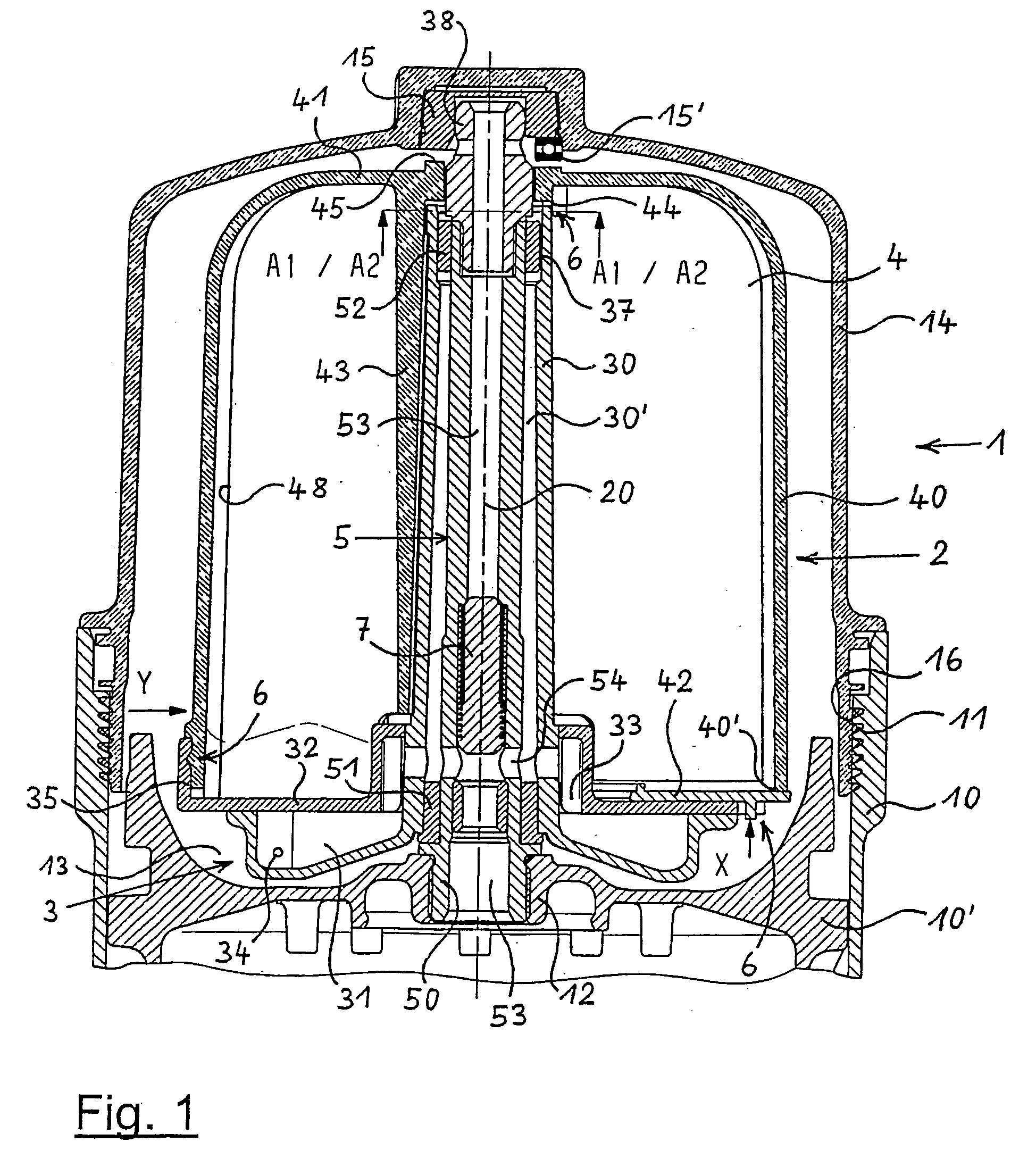 Impulse Centrifuge for the Purification of the Lubricating Oil from an Internal Combustion Engine