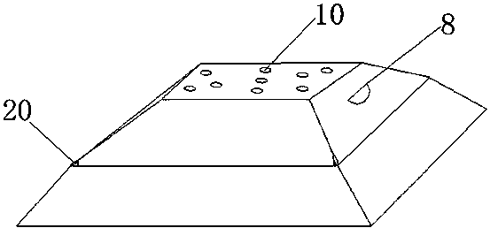 Observable wheat germinating device