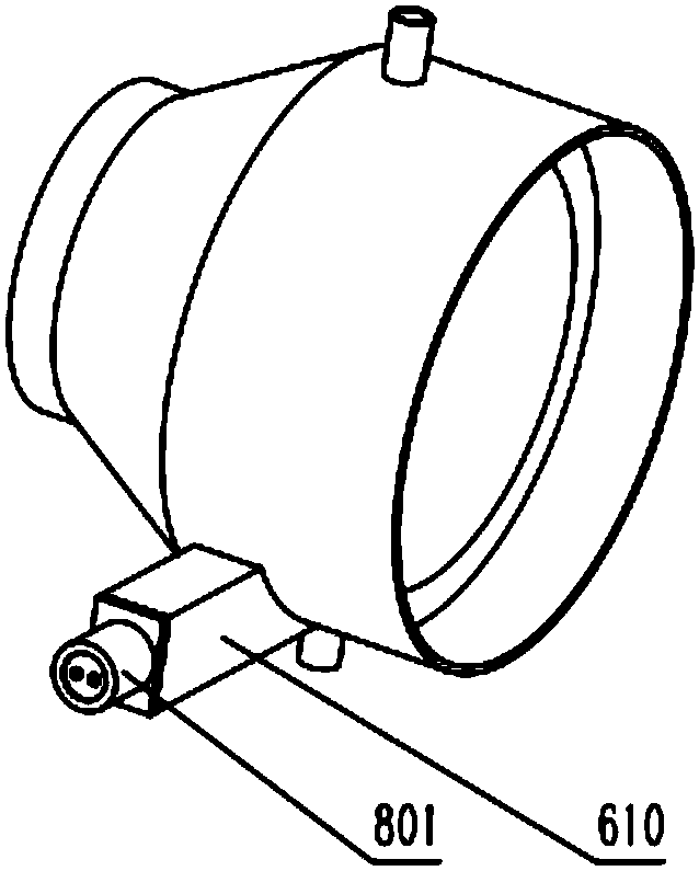 Rod pin type bifrustum-shaped sand mill device