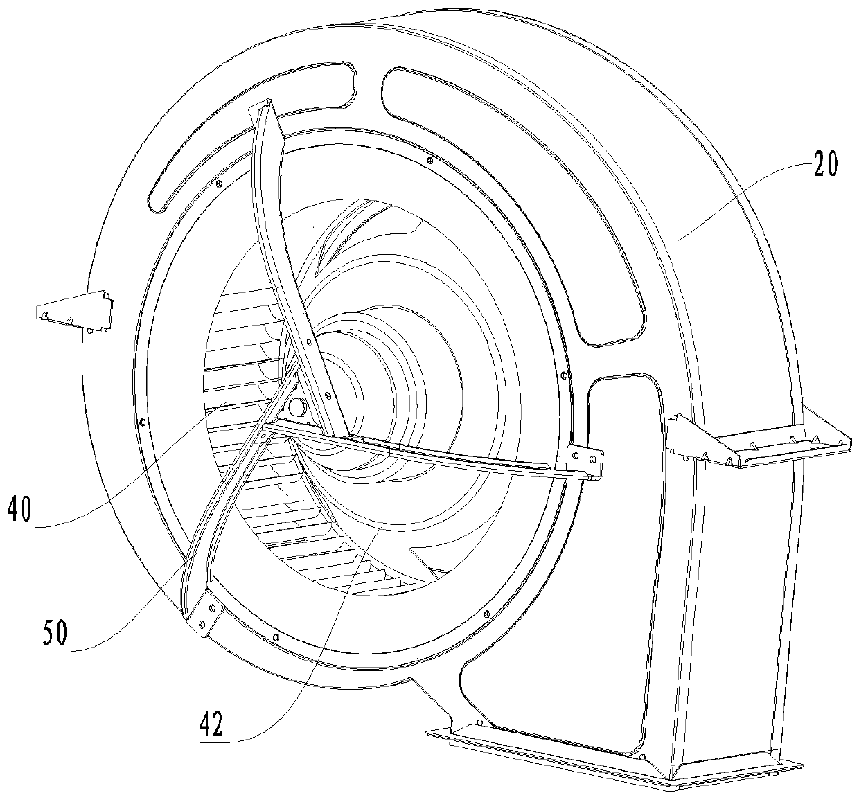 Centrifugal fan and electrical equipment