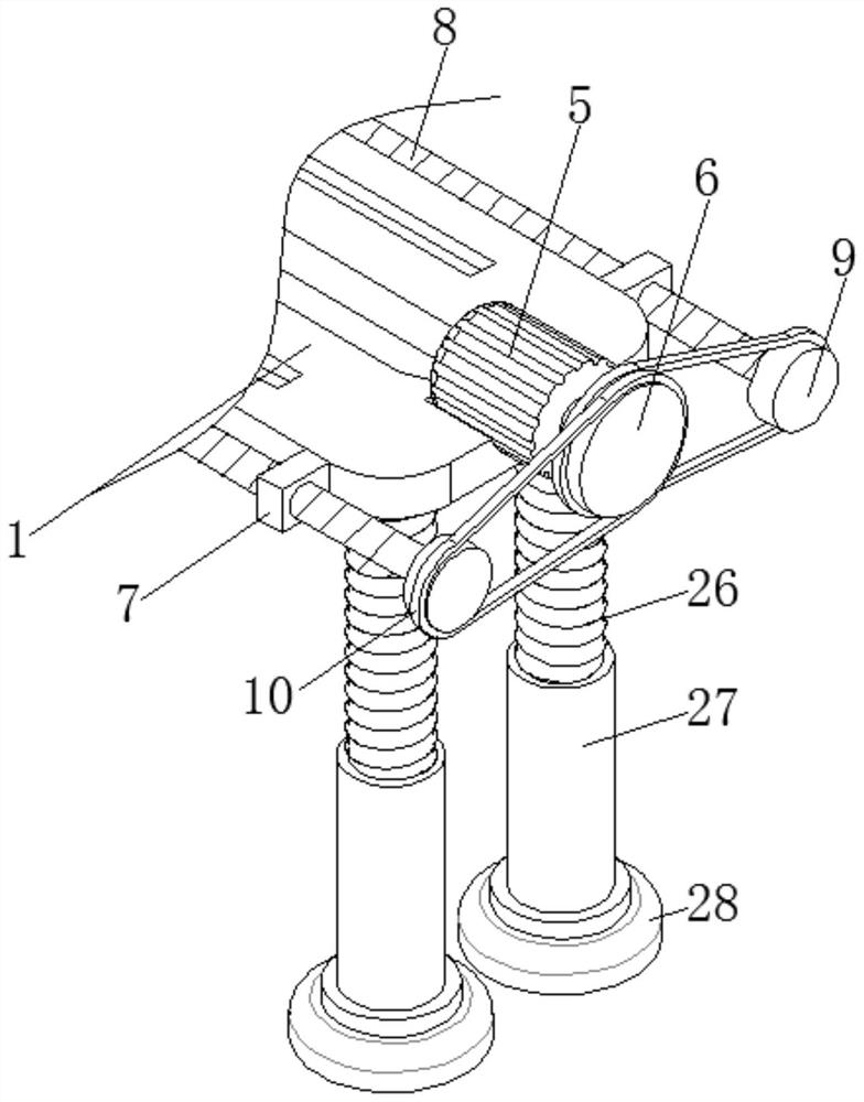Cement trowelling equipment for constructional engineering and use method thereof