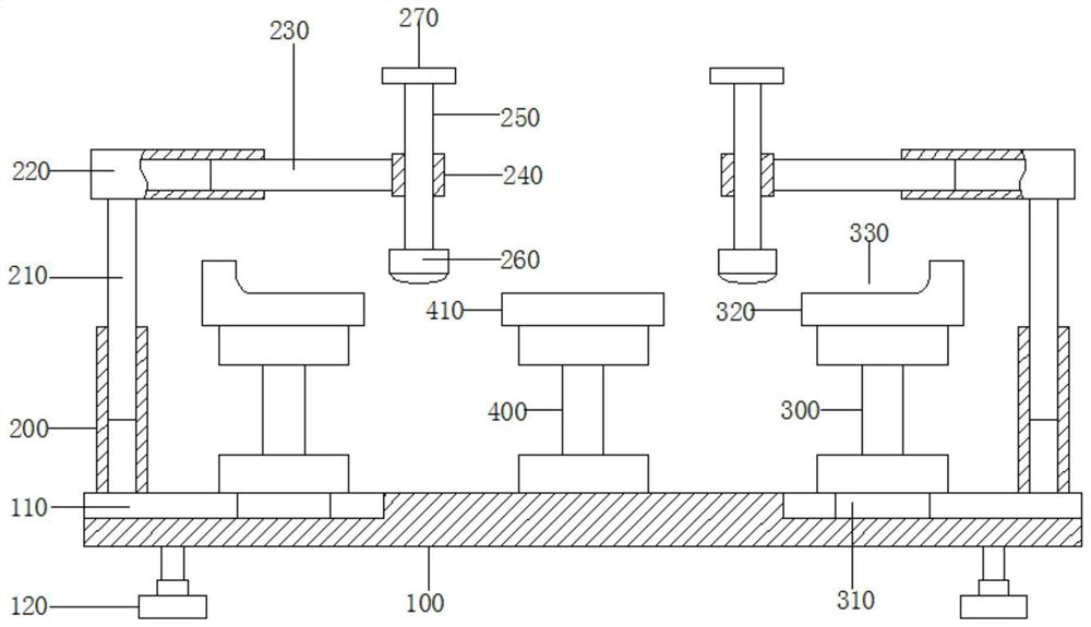 Autopart clamp capable of being rapidly adjusted