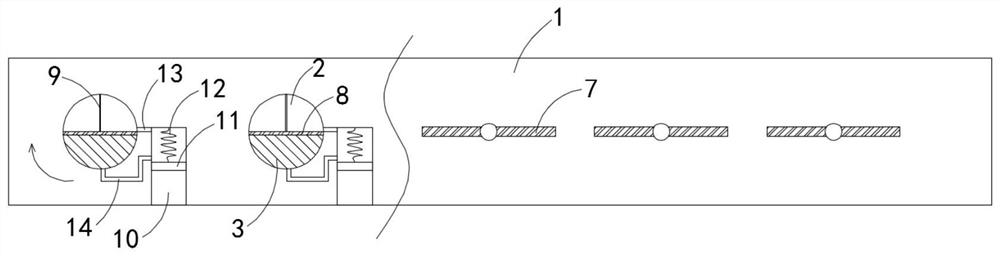 A self-cleaning landing gear