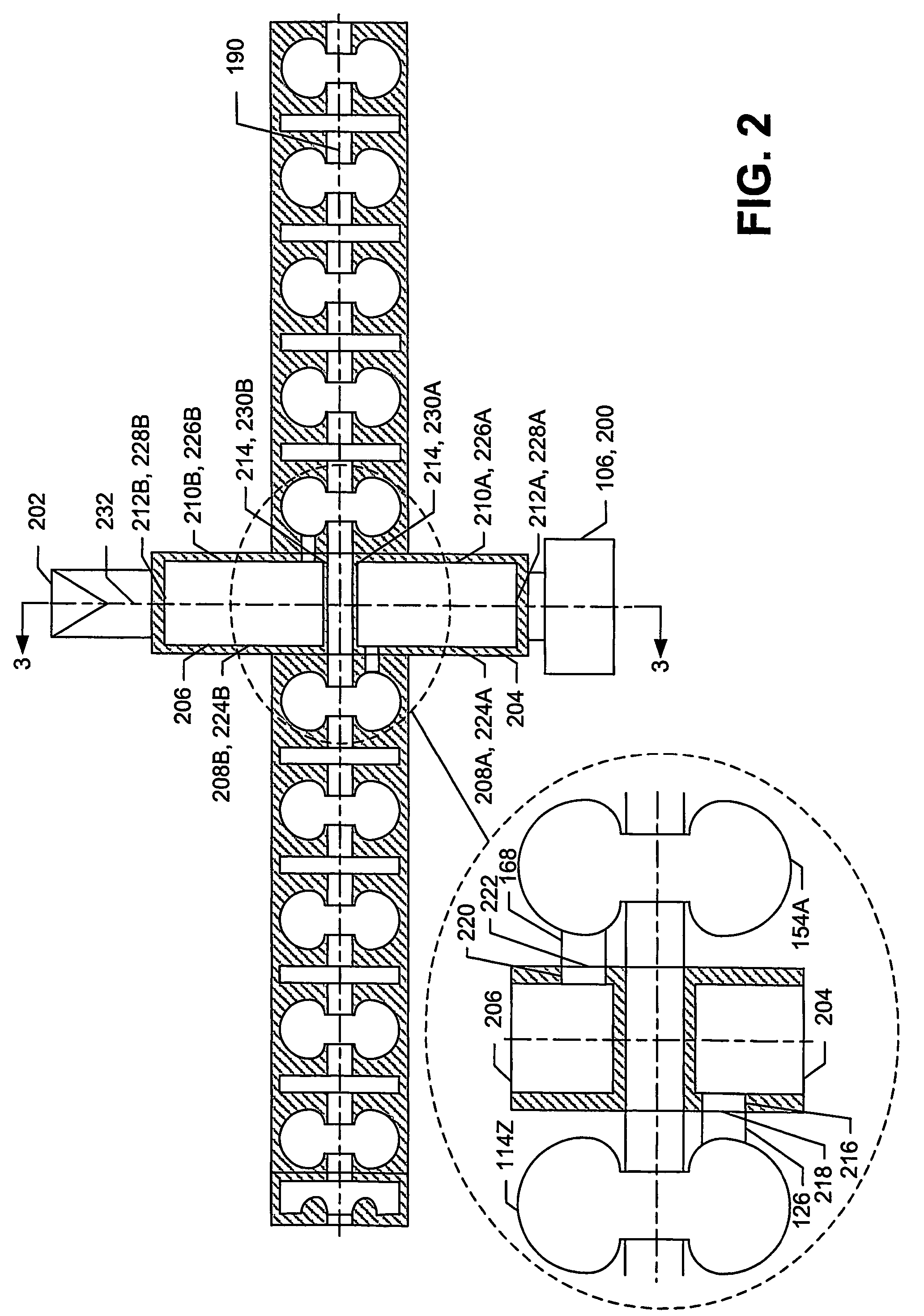 Multi-section particle accelerator with controlled beam current