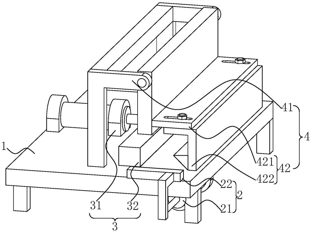 A planetary gear CNC lathe discharge device