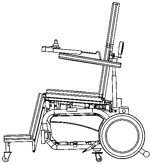 Universal motion switching mechanism for electric wheelchairs