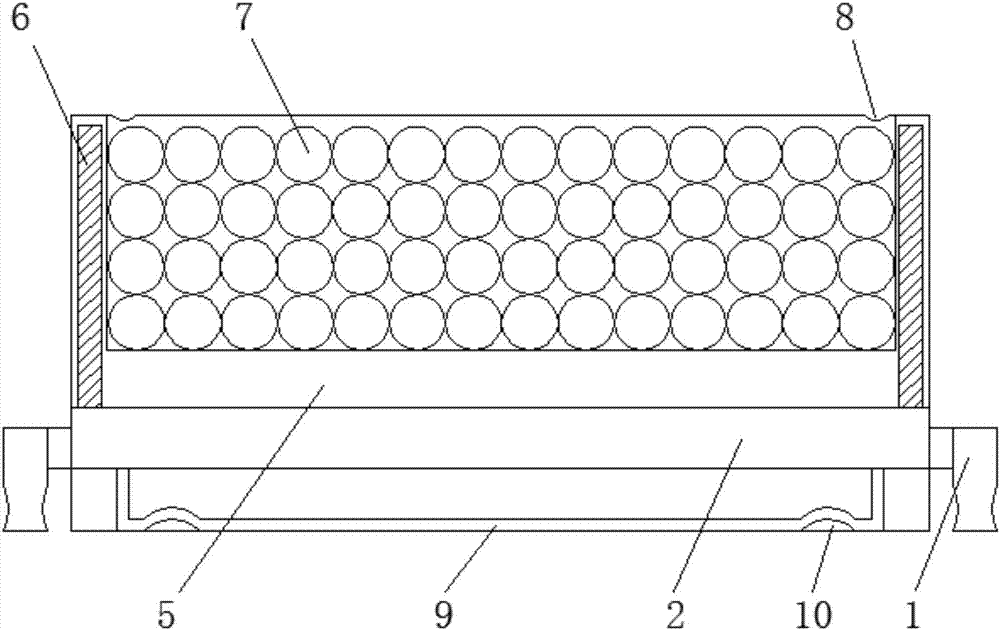 Rollable board type bed