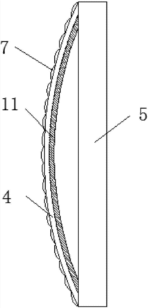 Rollable board type bed