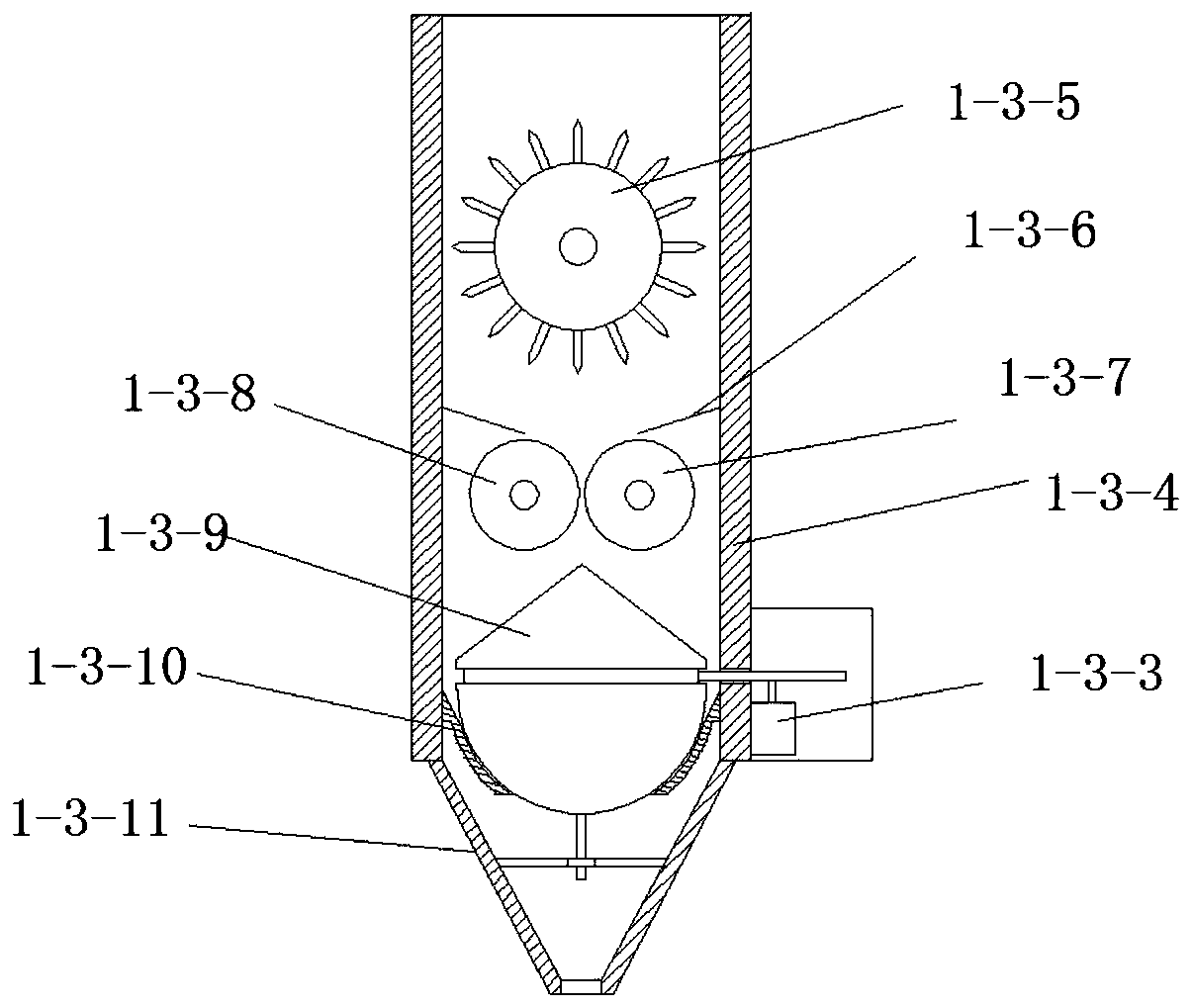 Preparing device of cannabidiol