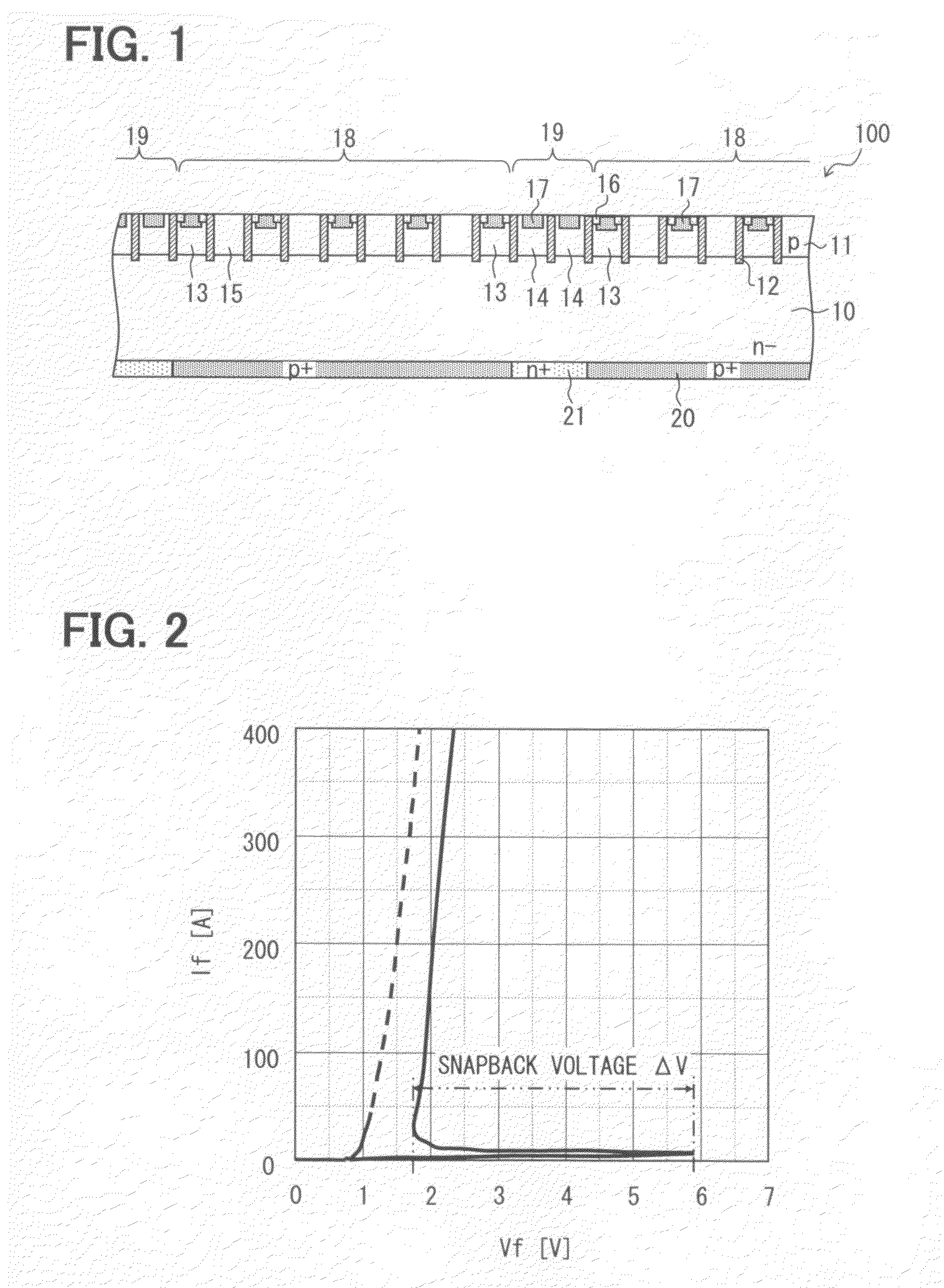 Semiconductor device including insulated gate bipolar transistor and diode