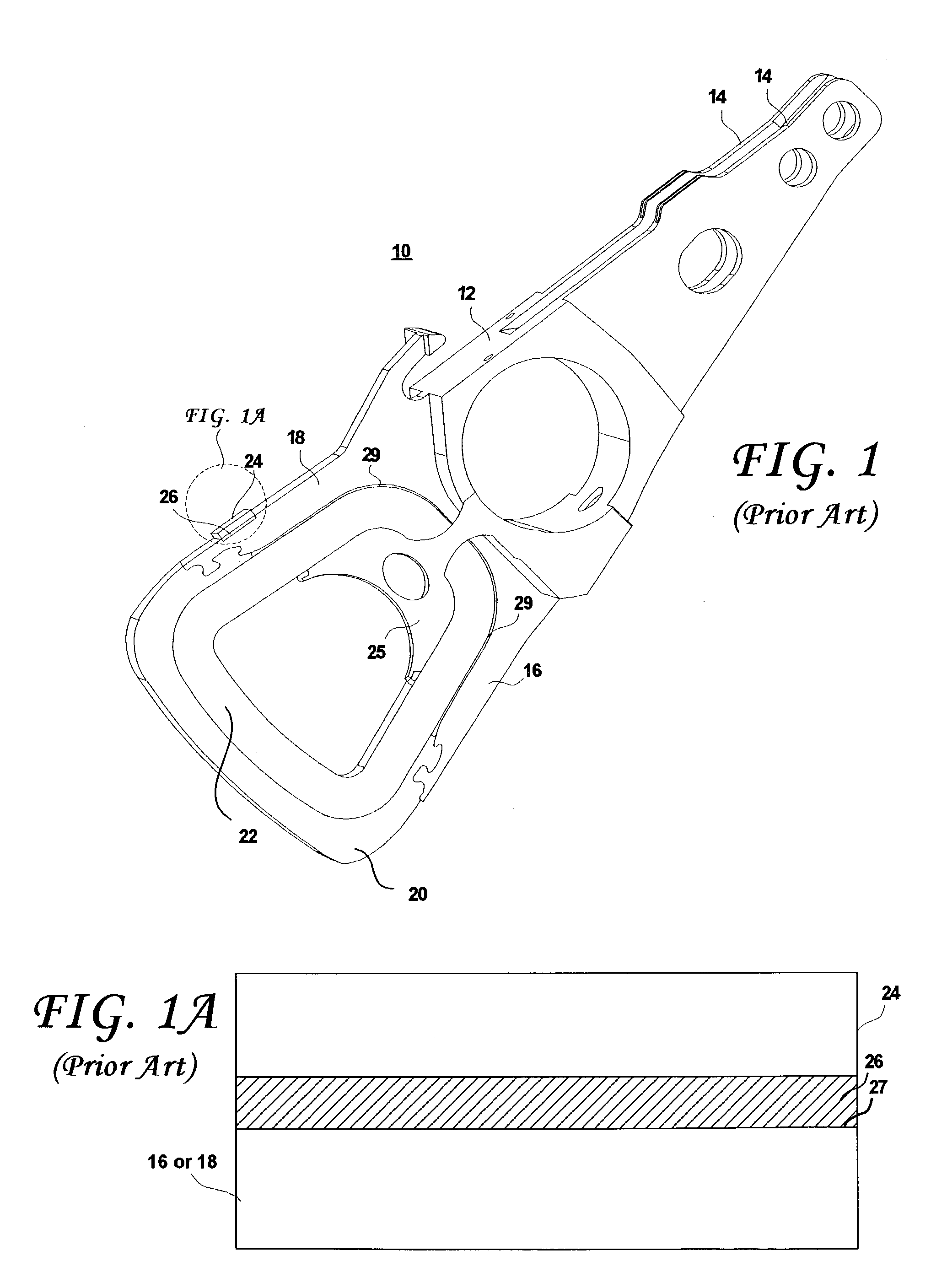 Cleating features to improve adhesive interface between an actuator tang and a tang-supporting surface of an actuator assembly of a hard disk drive