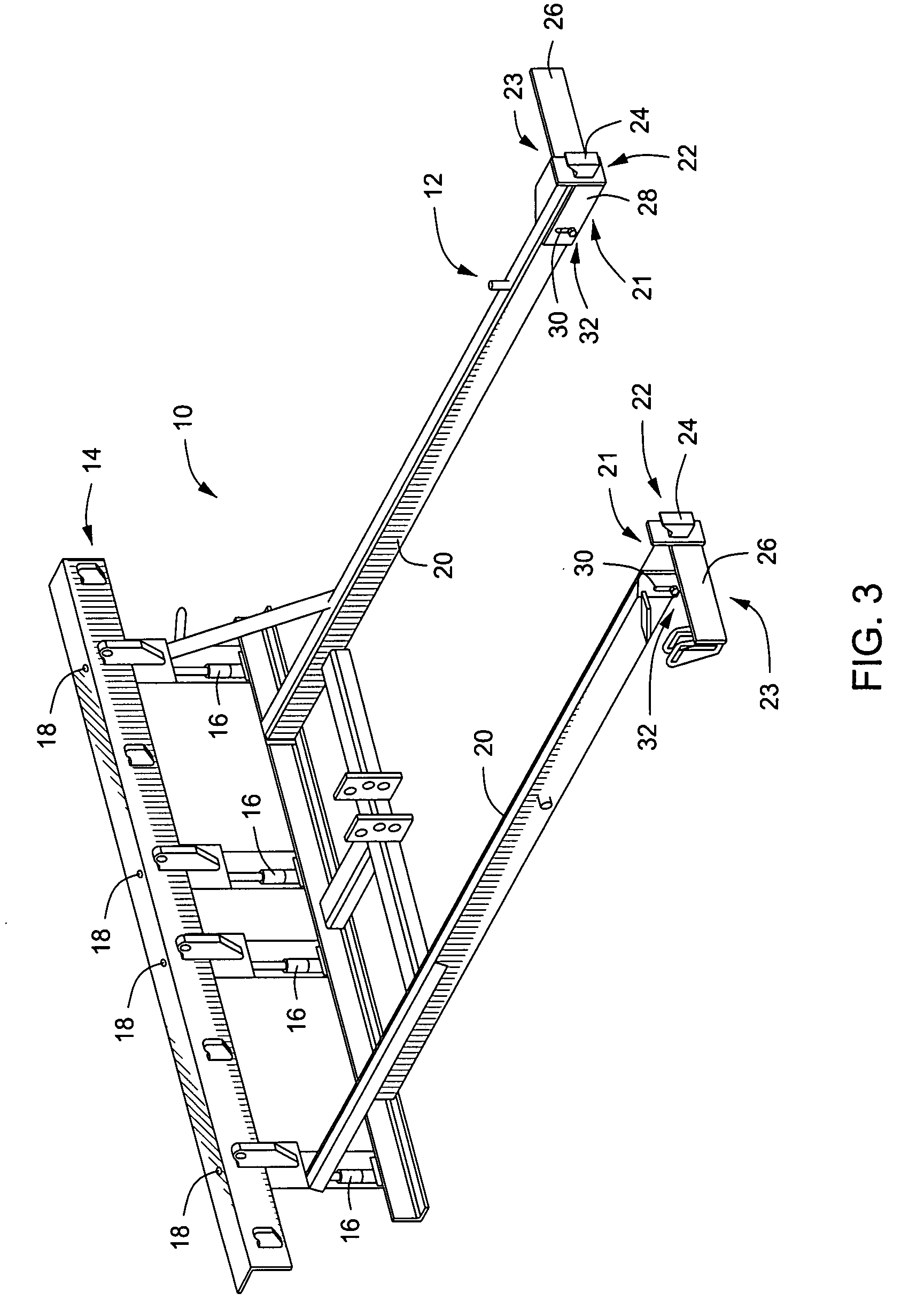 Shimless frame support method and apparatus for dock levelers