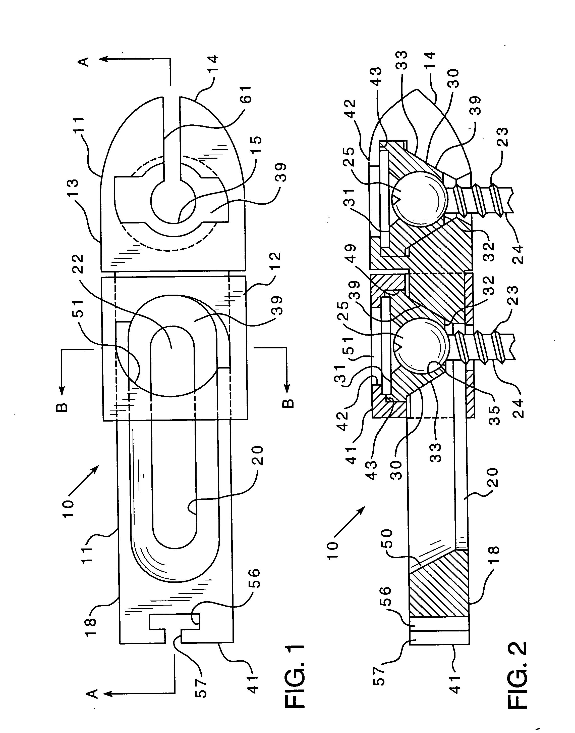 Bone fixation assembly and method of securement