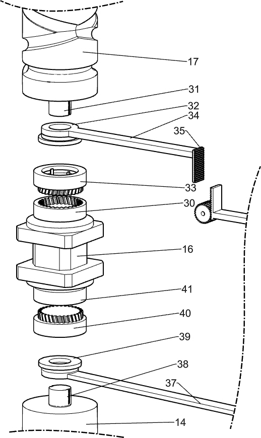 Rehabilitation wheelchair for promoting joint function recovery of patient with amyotrophy