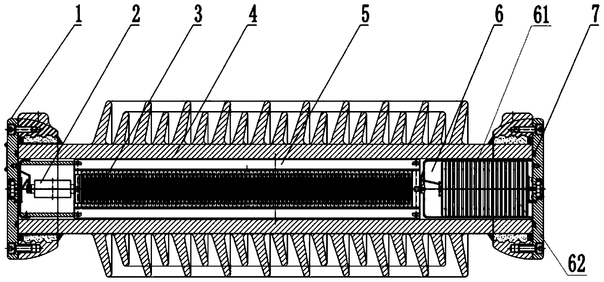 UHV voltage-sharing capacitor RC device