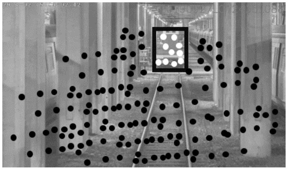 Forward train detection method based on vision and laser radar fusion