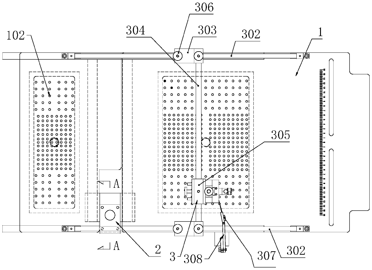 A material feed control device and control method applied to a die-cutting machine