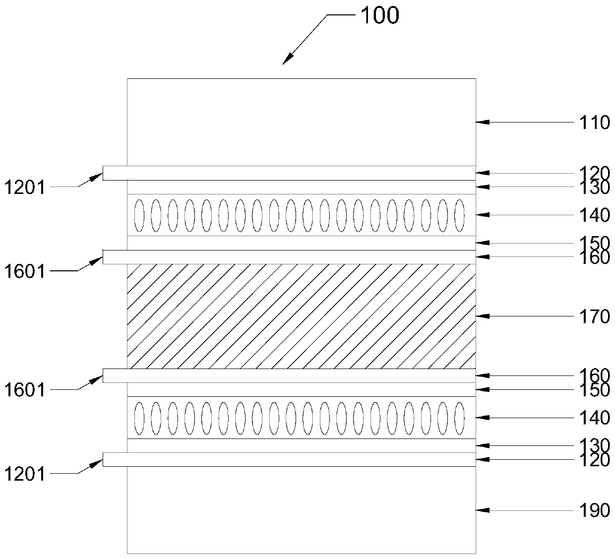 High brightness liquid crystal writing device