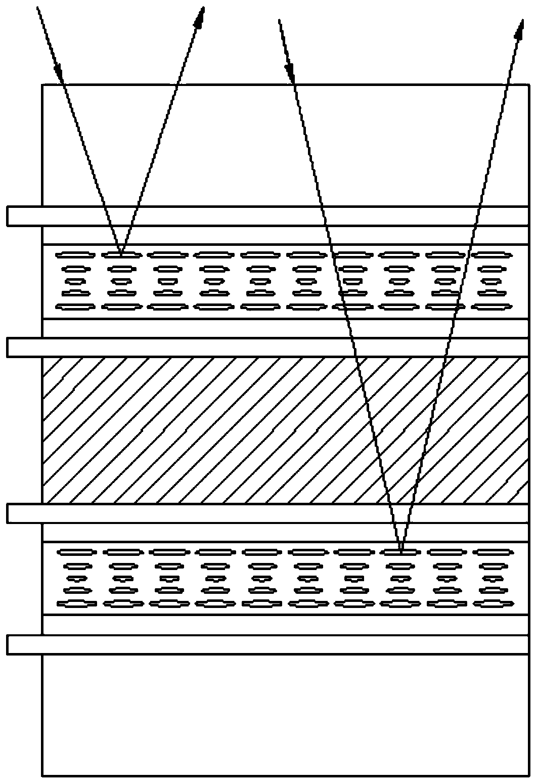 High brightness liquid crystal writing device