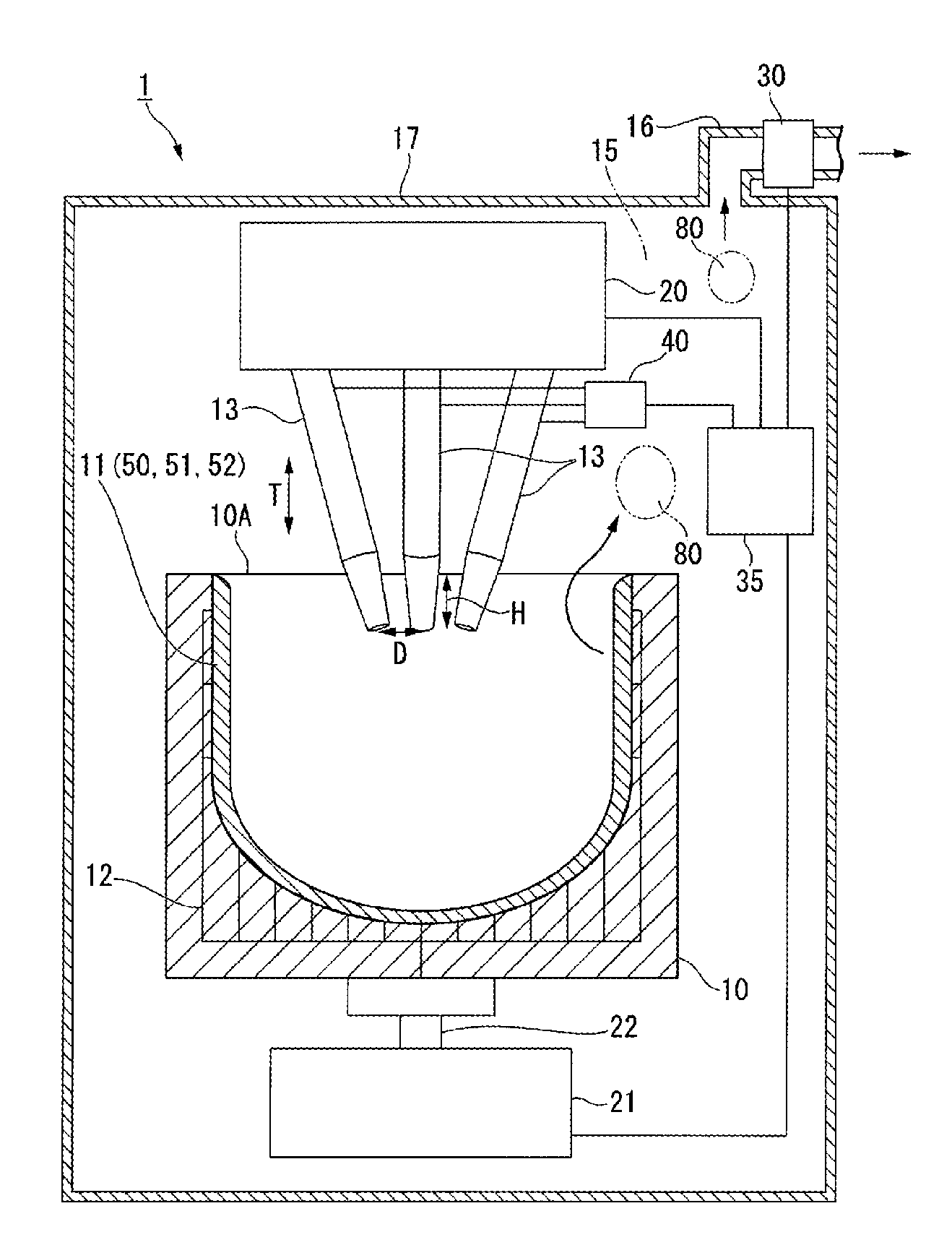 Apparatus and method for manufacturing vitreous silica crucible