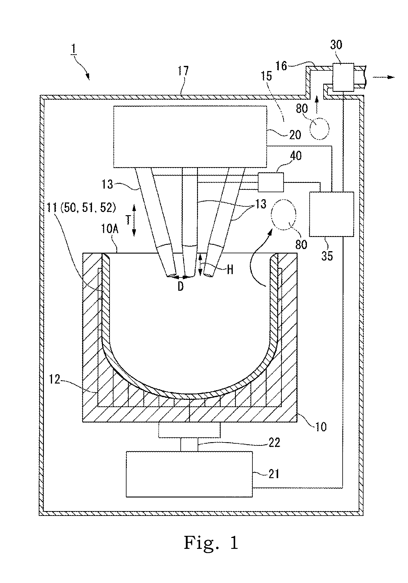 Apparatus and method for manufacturing vitreous silica crucible
