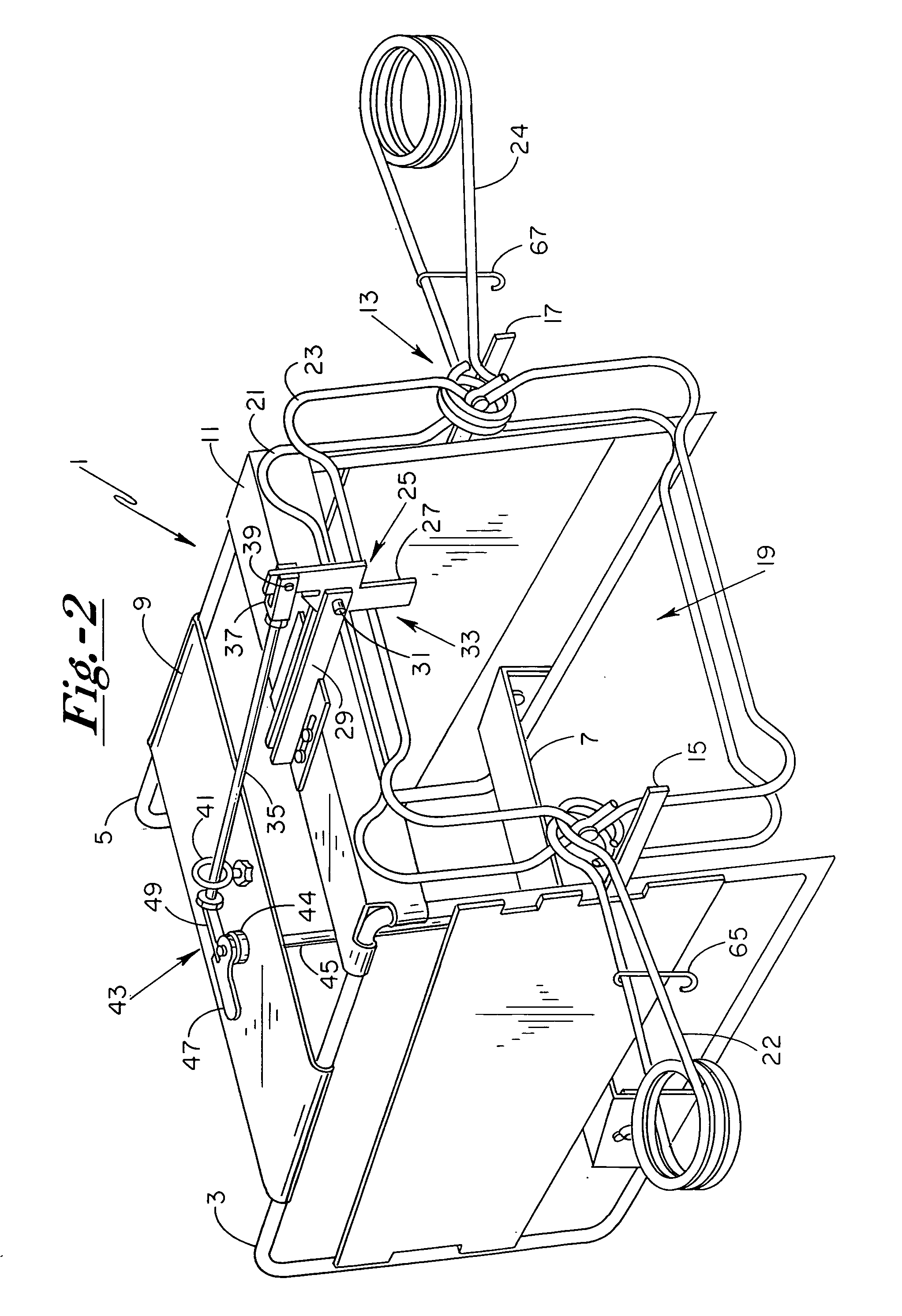 Triggering apparatus for rotating-frame animal trap