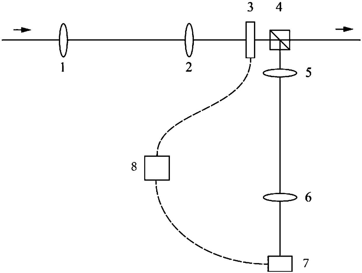 Depolarization measurement and compensation device based on liquid crystal light modulator