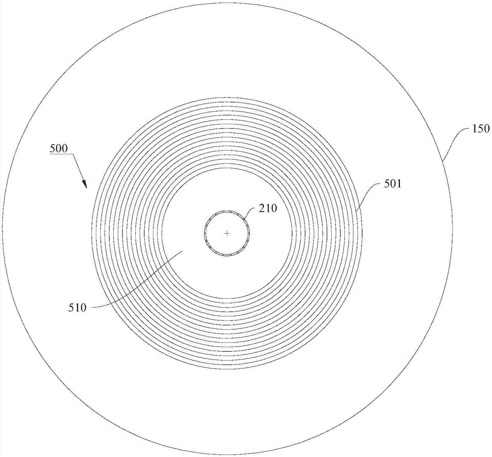 Ammonia-containing wastewater recycling system and desulfurization and denitrification dedusting system