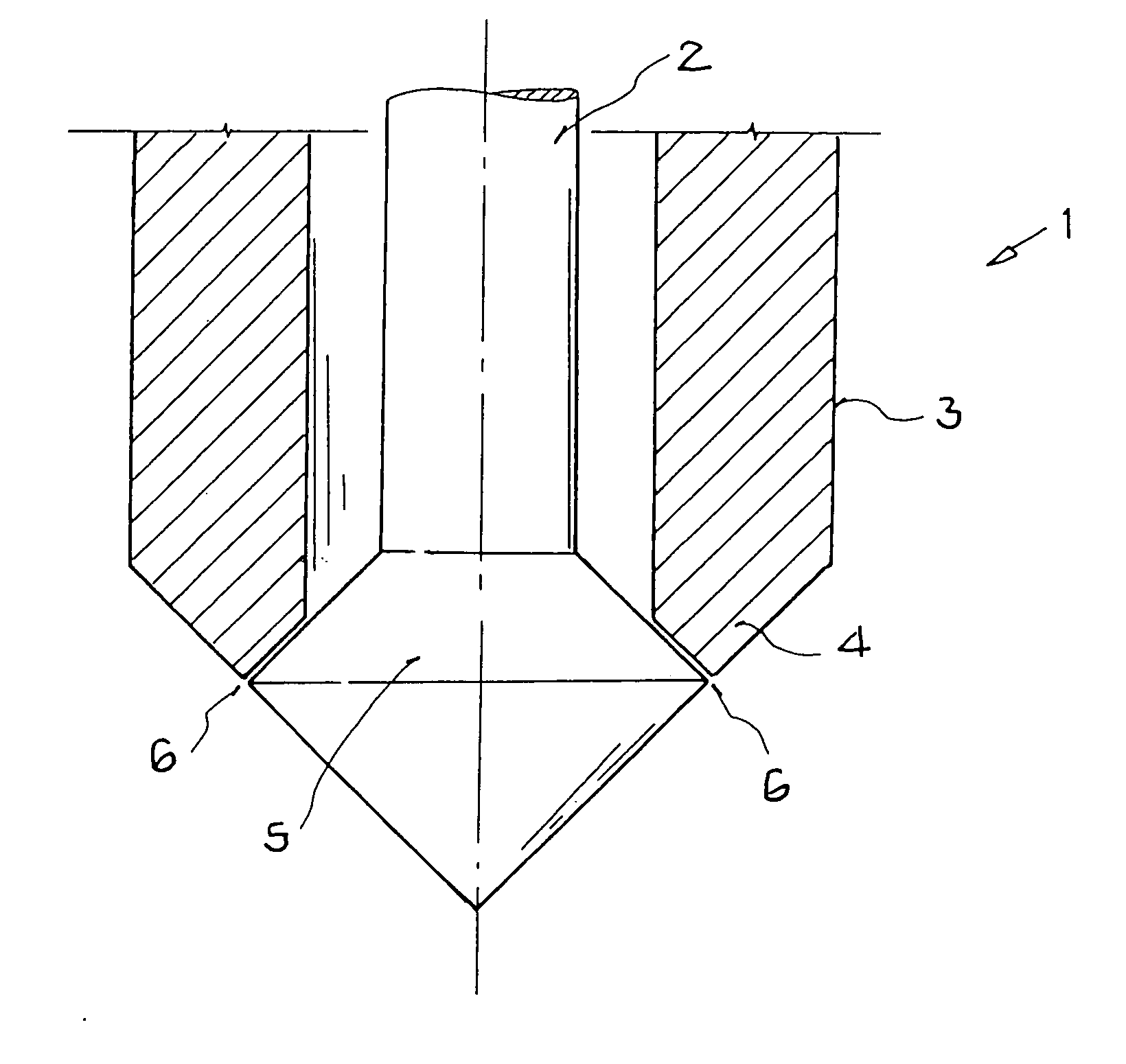 Fuel injection nozzle for an internal combustion engine with direct fuel injection