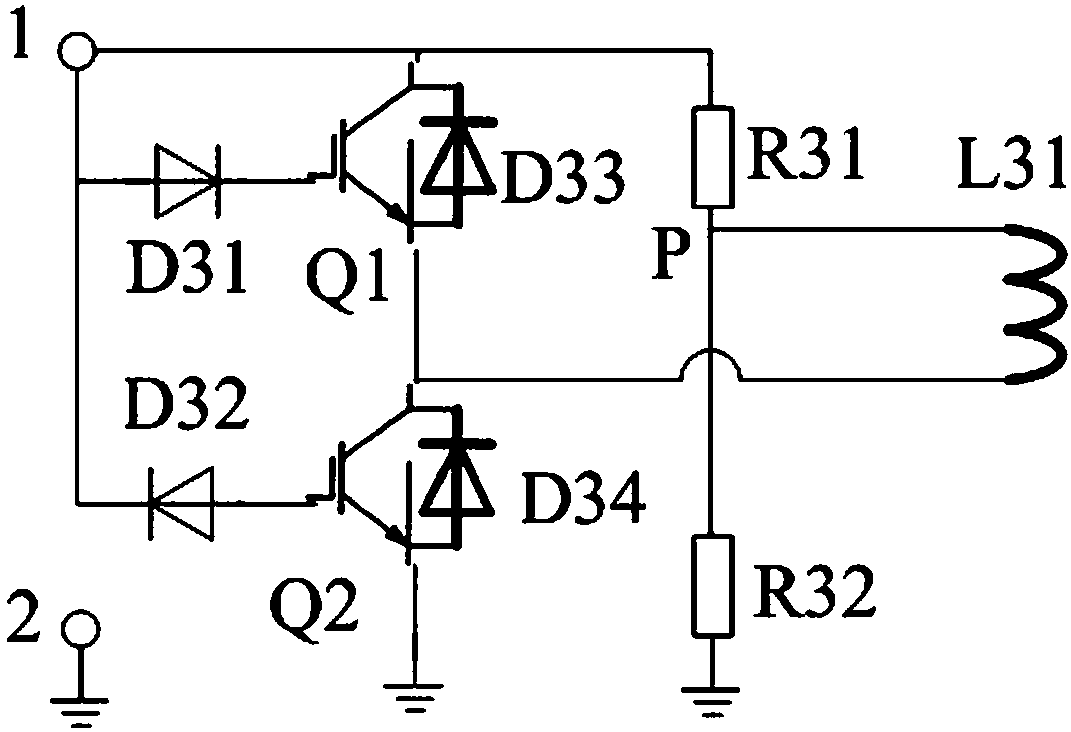 Turn-to-turn insulation fault diagnosis characteristic waveform generating device of switch device opening-closing coil