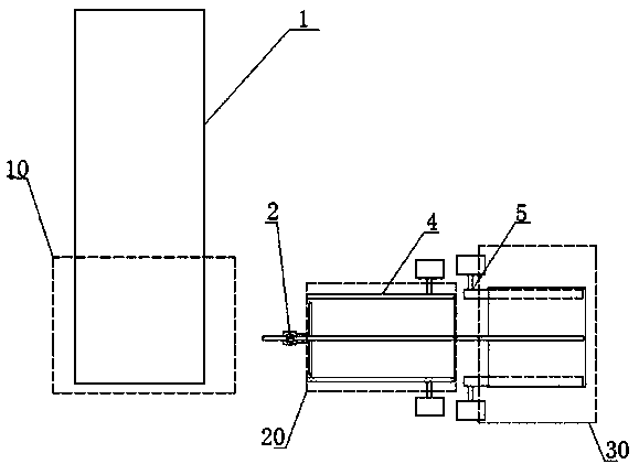 Material clamping and conveying device of prefabricated bag packaging machine