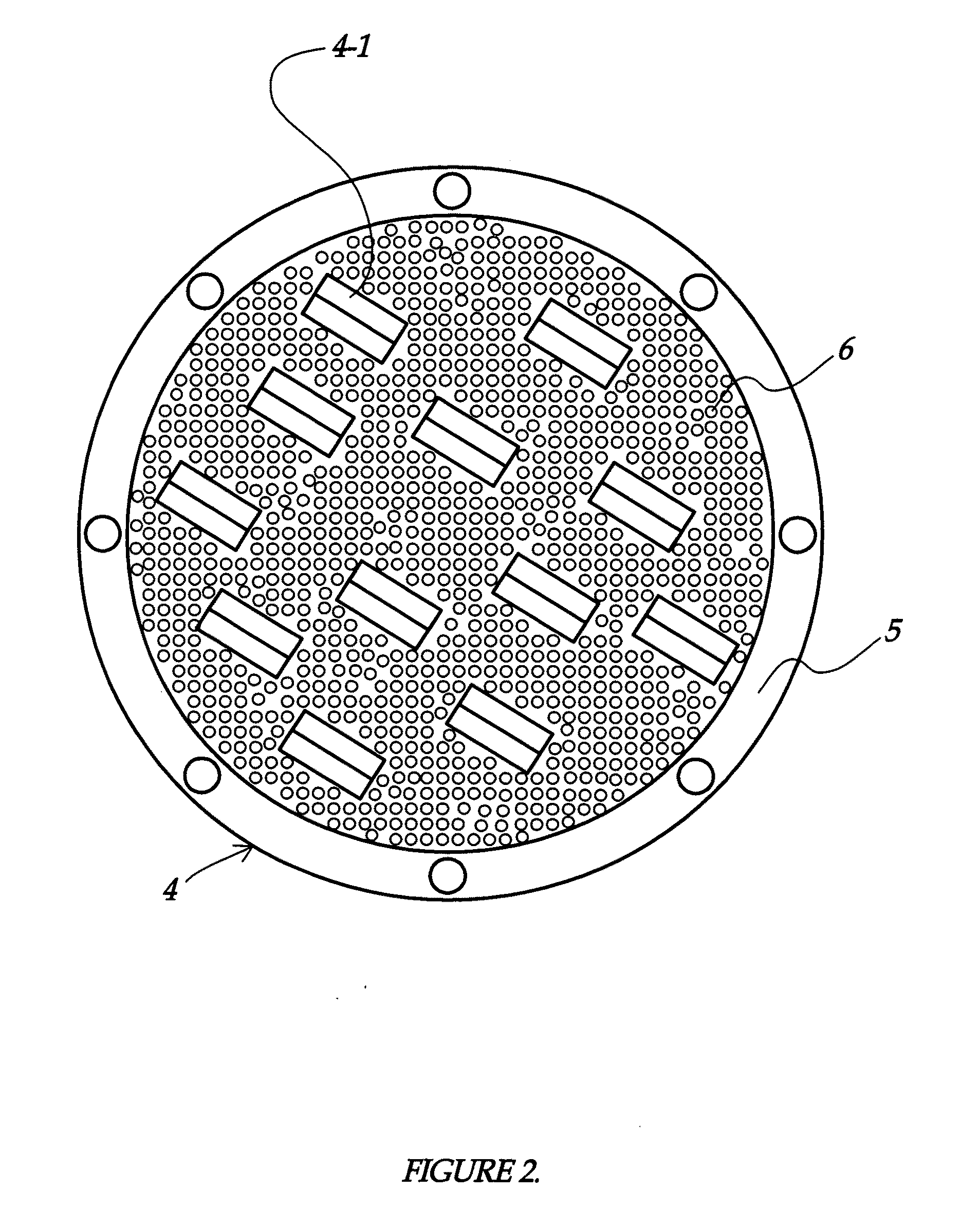 Method of producing trichlorosilane (TCS) rich Chlorosilane product stably from a fluidized gas phase reactor (FBR) and the structure of the reactor