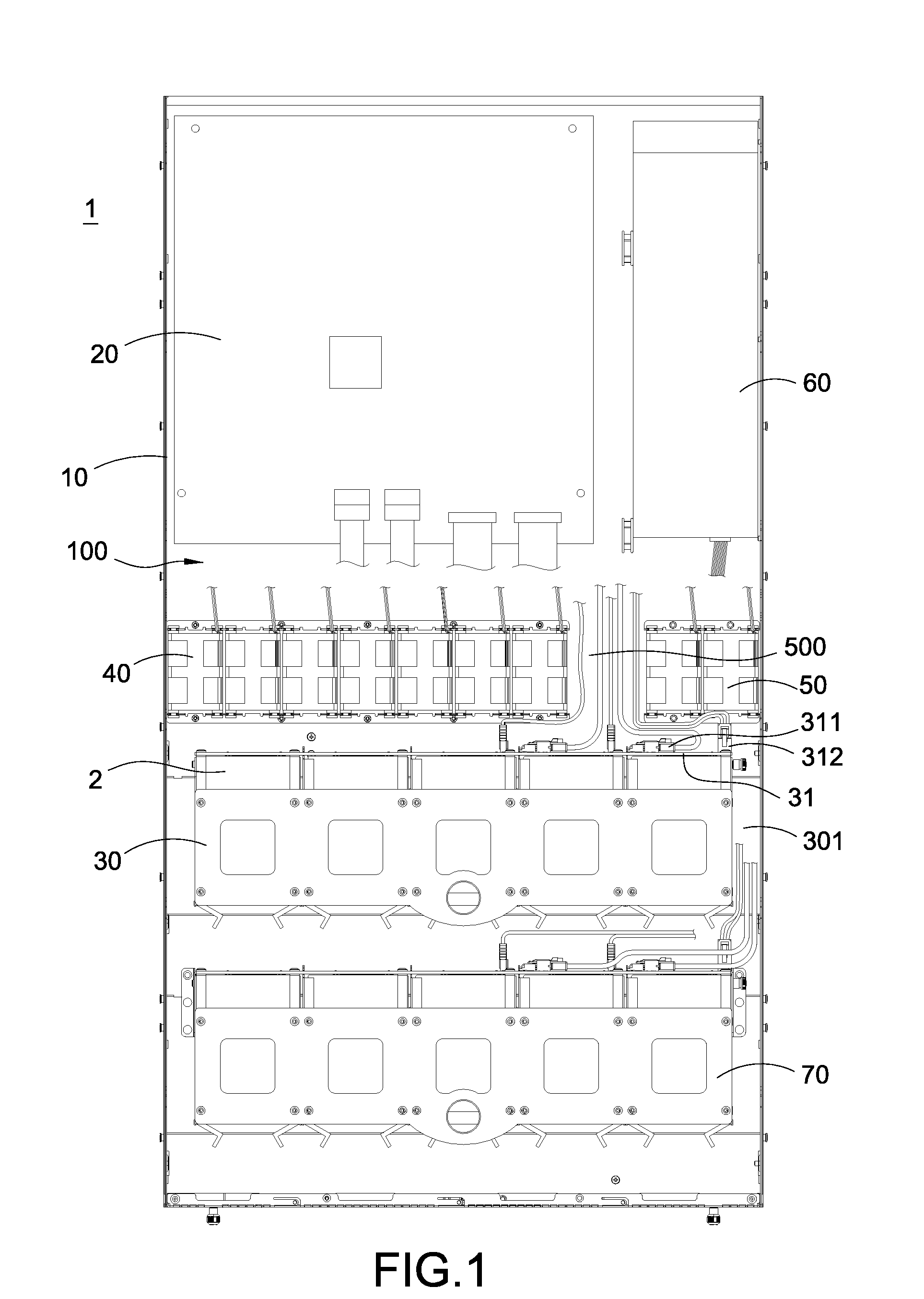 Server chassis capable of accessing and rotating storage devices accommodated therein