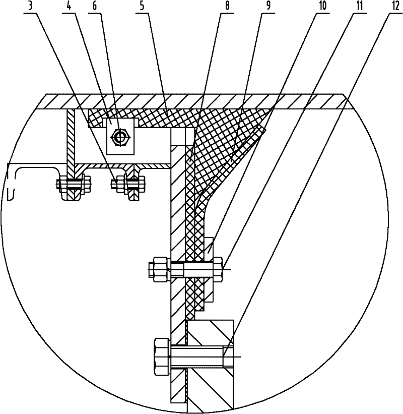 Dual sealing device for feeding of ball mill