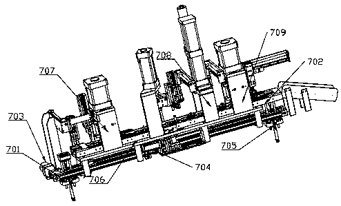 Bearing part assembling automatic equipment